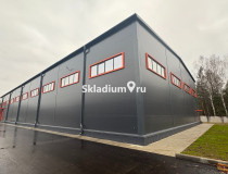 Вид здания. Сухой склад (+18) Склад Респ Татарстан, Зеленодольский р-н, парк Промышленный Весна 20 , 3 000 м2 фото 4